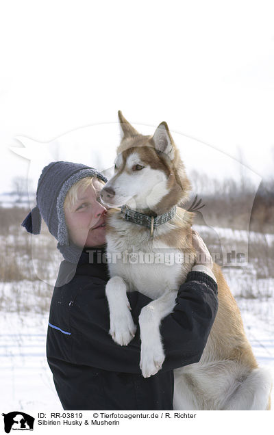 Sibirien Husky & Musherin / Siberian Husky & Musherin / RR-03819