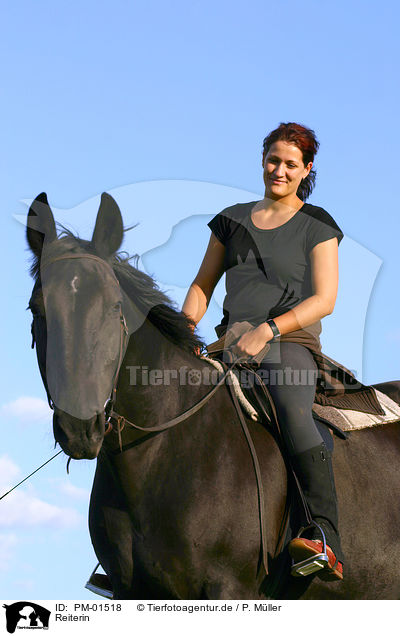 Reiterin / horsewoman / PM-01518