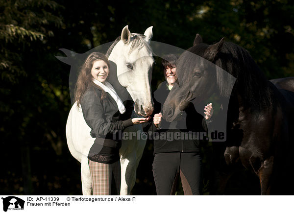 Frauen mit Pferden / women with horses / AP-11339