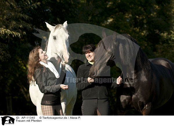 Frauen mit Pferden / women with horses / AP-11340