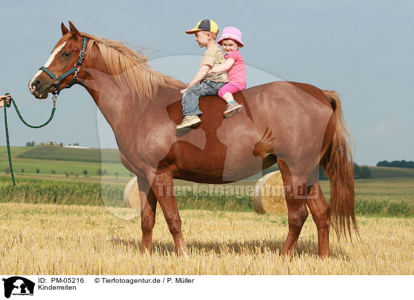 Kinderreiten / riding kids / PM-05216