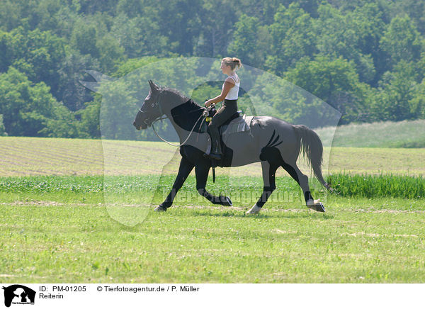 Reiterin / horsewoman / PM-01205
