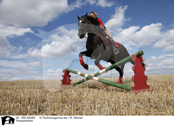 Freizeitreiten / riding woman / RR-38089