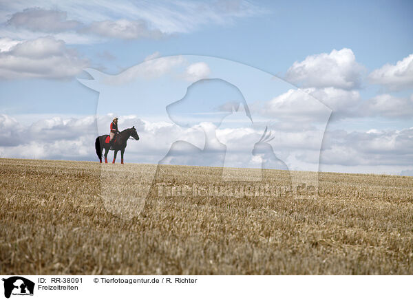 Freizeitreiten / riding woman / RR-38091