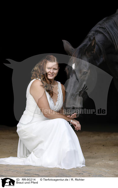 Braut und Pferd / RR-90214
