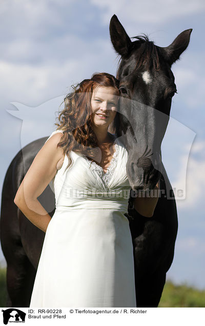 Braut und Pferd / RR-90228