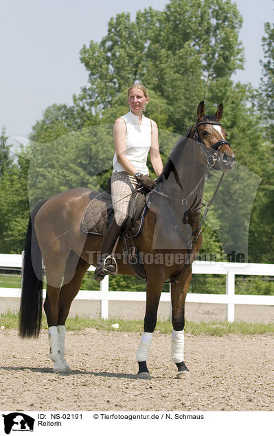 Reiterin / horsewoman / NS-02191