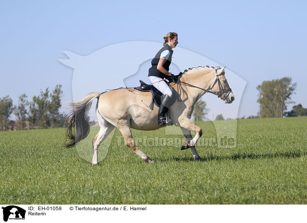 Reiterin / horsewoman / EH-01058