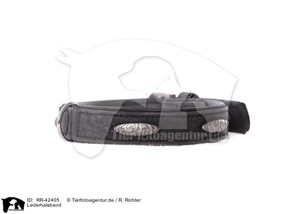 Lederhalsband / eather collar / RR-42405