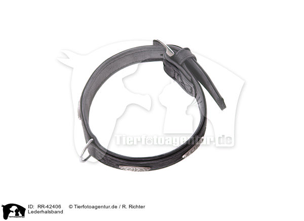 Lederhalsband / eather collar / RR-42406